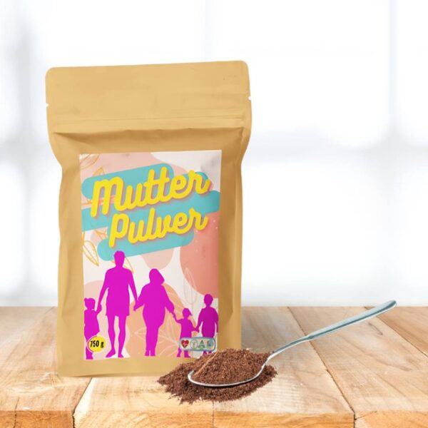 Mutterpulver – 750 g Premium-Formel als 3-Monats-Kur für Regeneration, Vitalität und Muskelaufbau.